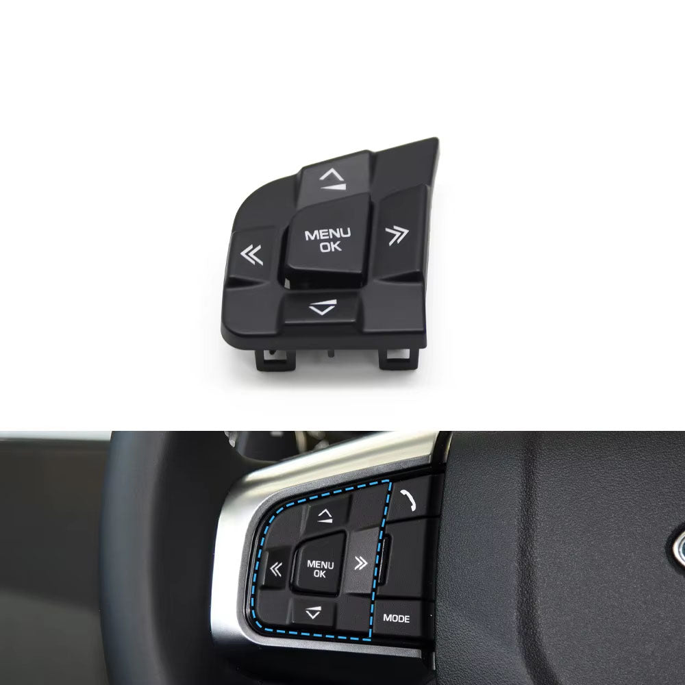 Car Steering Wheel Button Multi Function Control Switch Buttons For Land Rover Discovery Sport For Jaguar XF XE F-PACE 2015-2019