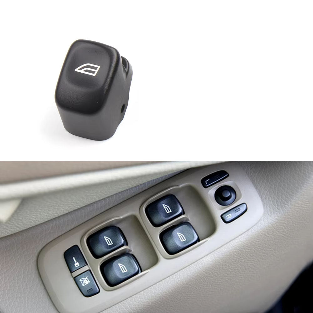 31295164 For Volvo V70 XC70 S80 S60 XC90 Black Regulator Button Cover Front Rear Window Glass Lifter Switch Button Cap