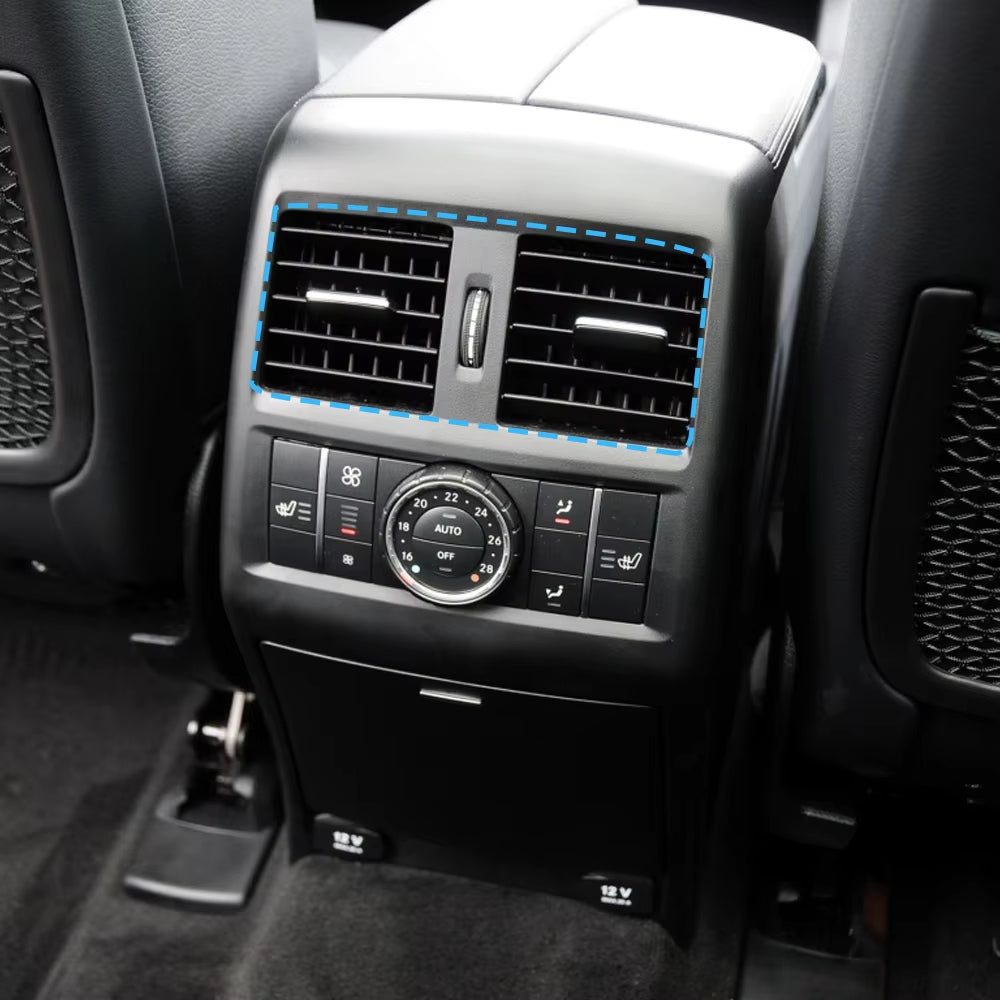 Rear Center Console Air Conditioning AC Vent For Mercedes BENZ M GL GLE GLS W166 W292 ML300 ML350 ML400 GL350 GL400 1668300554