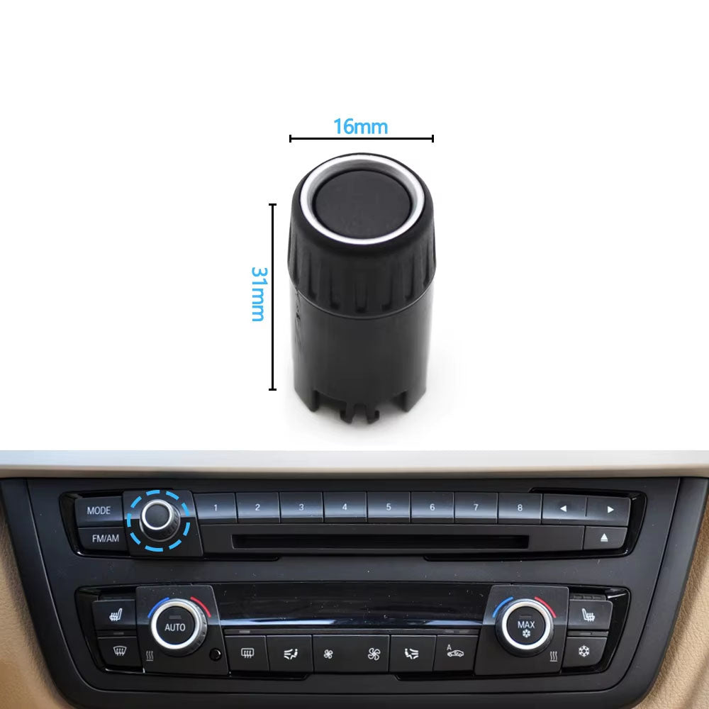 AC Heater Climate Control Switch Button Radio Volume Knob Cover For BMW 1 2 3 4 M4 Series F20 F21 F22 F87 F30 F31 F34 F32 F36
