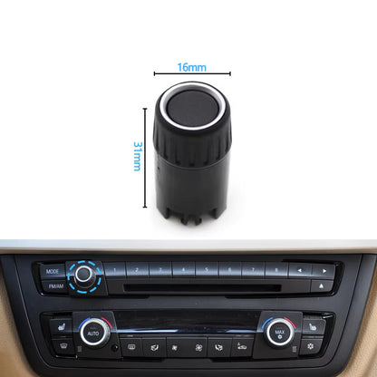 AC Heater Climate Control Switch Button Radio Volume Knob Cover For BMW 1 2 3 4 M4 Series F20 F21 F22 F87 F30 F31 F34 F32 F36