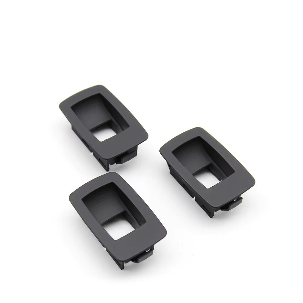 3pcs Front Rear Passenger Door Window Switch Cover Panel Replacement For BMW 3 Series E90 E91 316 318 320 325 328i 2004-2012