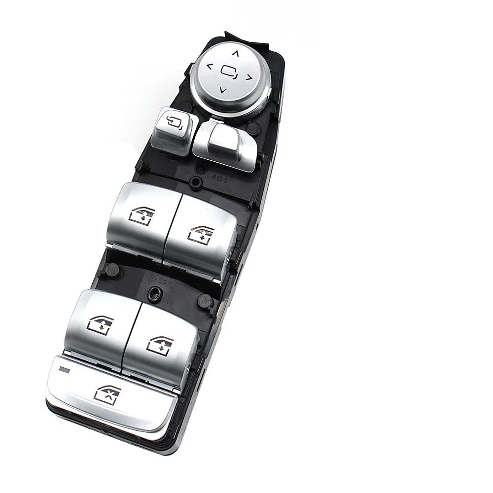 LHD RHD Electrical Power Chrome Window Lifting Switch Control Regulator Button For BMW X3 X4 X5 5 6 Series G30 G31 G01 G02