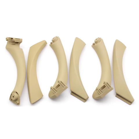 6PCS Set LHD RHD Front Rear Left Right Interior Passenger Door Pull Handle For BMW 3 Series E90 E91 316i 318i 320 325 328i