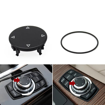 Car Central Console CIC Multi-Media Control Button Cover For BMW 1 2 3 4 5 6 7 X3 X4 X5 X6 Series F30 F31 F10 F11 F06 F25 F26