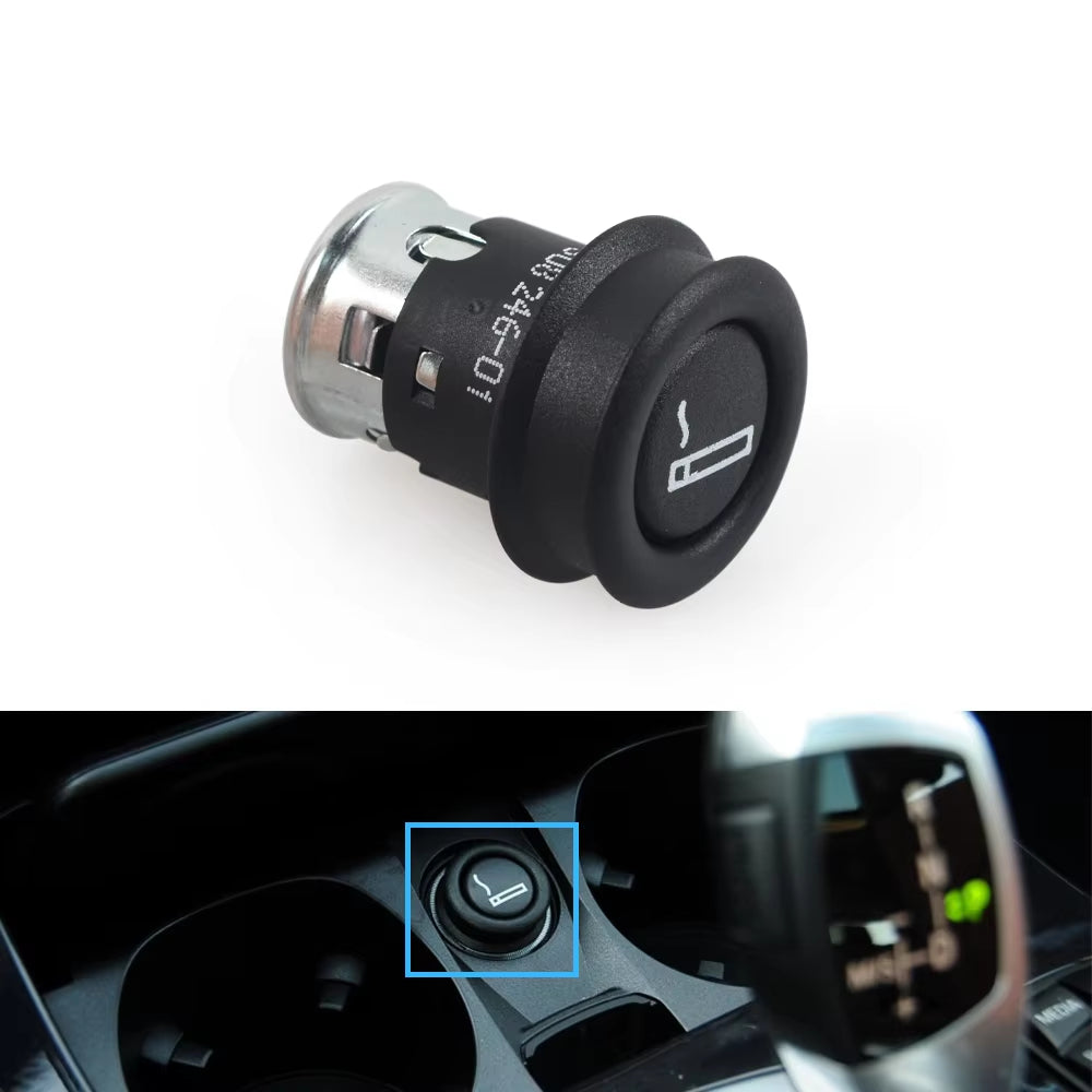 Car Universal Cigarette Lighter Metal Cigar Element Socket For BMW All Series 1 2 3 4 5 6 7 X1 X2 X3 X5 X6 Z3 61349308246
