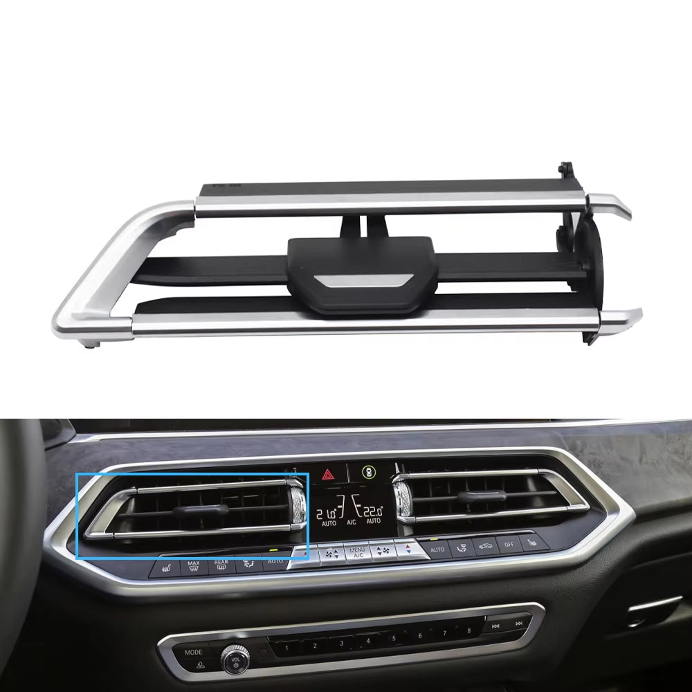 Car Middle Left Right Air Vent Grille Central AC Vent Repair Kit M Sport For BMW X5 X6 X7 G05 G06 G07 2019 2020 2021 2022