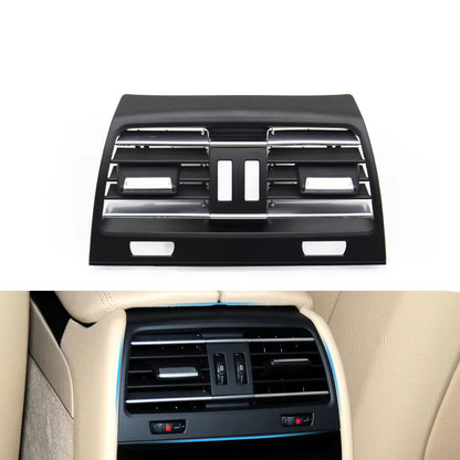 Car Rear Center Console Air Vent Panel AC Vent Grille Outlet Cover For BMW 7 Series F01 F02 F04 730 735 740 745 750 64229118249