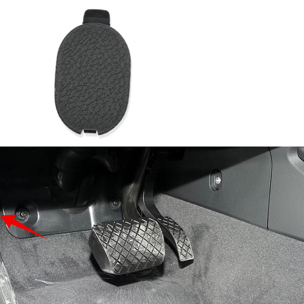 4KD8632734PK Car Central Channel Cover Circular Protective Shell For Audi A6L 2019-2026 Auto Plate Accelerator Pedal Cover