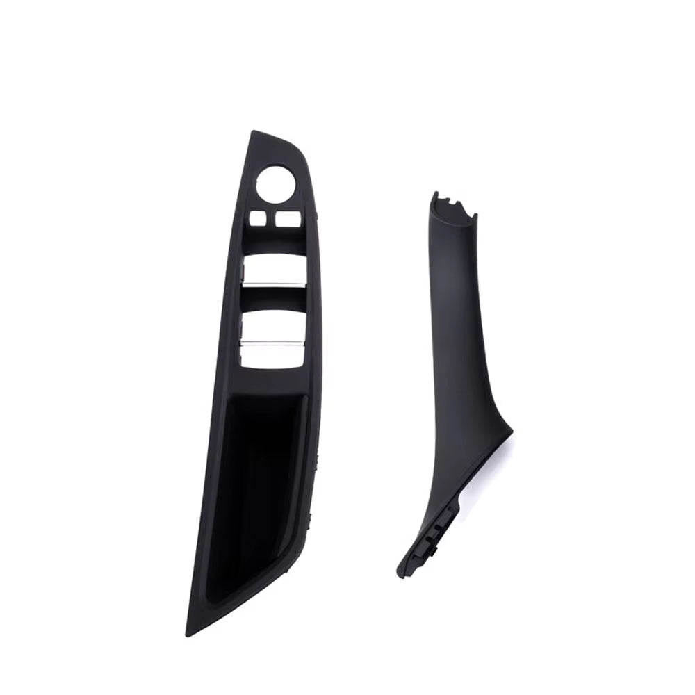 Left Hand Driver Interior Door Window Switch Panel Pull Handle Set For BMW F10 F11 F18 520 523 525 528 530