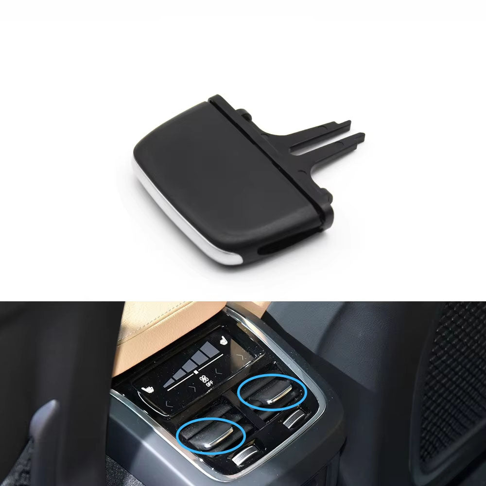 Car Rear Air Conditioning AC Vent Grille Outlet Slider Tab Clip Repair Kit For Volvo V90 S90 2016 2017 2018 2019 2020 2021-2024