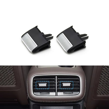 Car Rear Console Air Vent Outlet Grille AC Tab Clip Repair Kit Outer Frame For Benz GLS GLE W167 350 400 450 500 580 2020-2025
