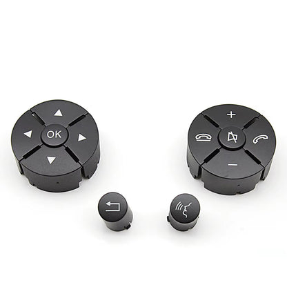 Car Steering Wheel Control Buttons Cover For Mercedes Benz C GLK E Class W204 W207 W212 2048210351