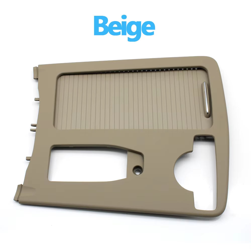 RHD Car Central Armrest Drink Cup Holder Shutter Outer Frame Cover For Mercedes Benz W204 C C180 C200 C220 E W207 W212 E260 E300