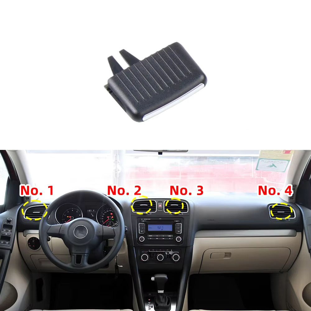 AC Air Vent Tab Clip Repair Kit For VW Golf 6 MK6 2009-2014 Front Rear Center Left Right Middle 5KD819703 5KD819728 5KD819704