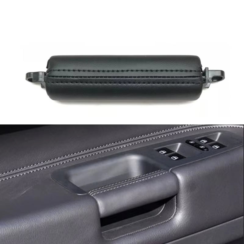 Car Interior Door Left Right Driver Leather Pull Handle For VW Volkswagen Touareg 2003 2004 2005 2006 2007 2008 2009 2010