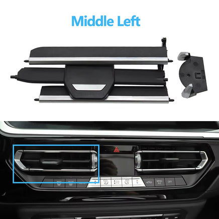 Car Middle Air Vent Outlet Grille AC Slide Clip Repair Kit For BMW 1 2 3 4 Z4 X3 X4 Series F40 F44 G20 G28 G29 G01 G02