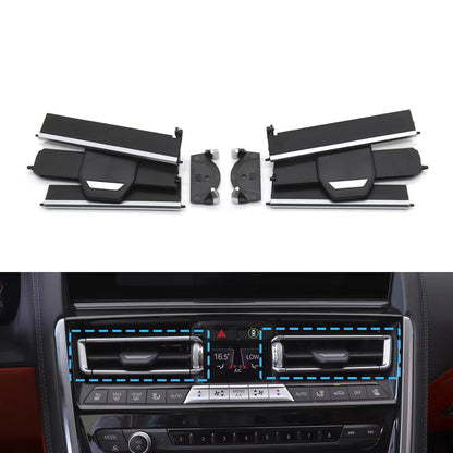 Car Middle Left Right Air Vent Outlet Grille Slide Clip Repair Kit For BMW 8 Series M8 G14 G15 G16 F91 F92 M850i M840i 2017-2022