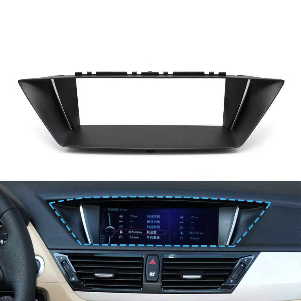 Car Interior Display Viewing Screen Instrument Panel CID Trim Cover For BMW X1 E84 2009-2015 51452991264,51459257640