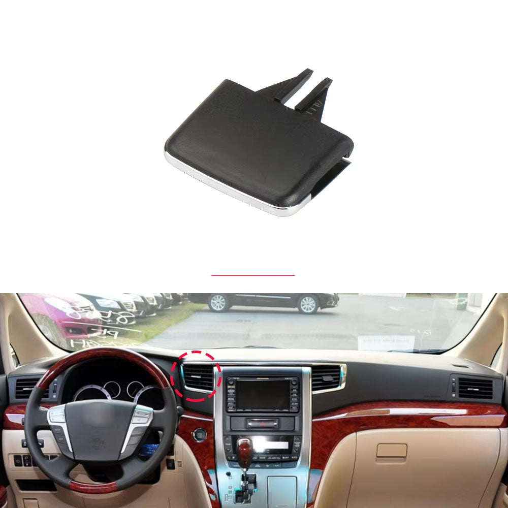 Car Front Air Conditioning Grille AC Vent Outlet Tab Air Conditioning Leaf Adjust Clip Repair Kit for Toyota Alplard