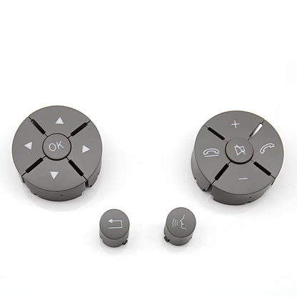 Car Steering Wheel Control Buttons Cover For Mercedes Benz C GLK E Class W204 W207 W212 2048210351