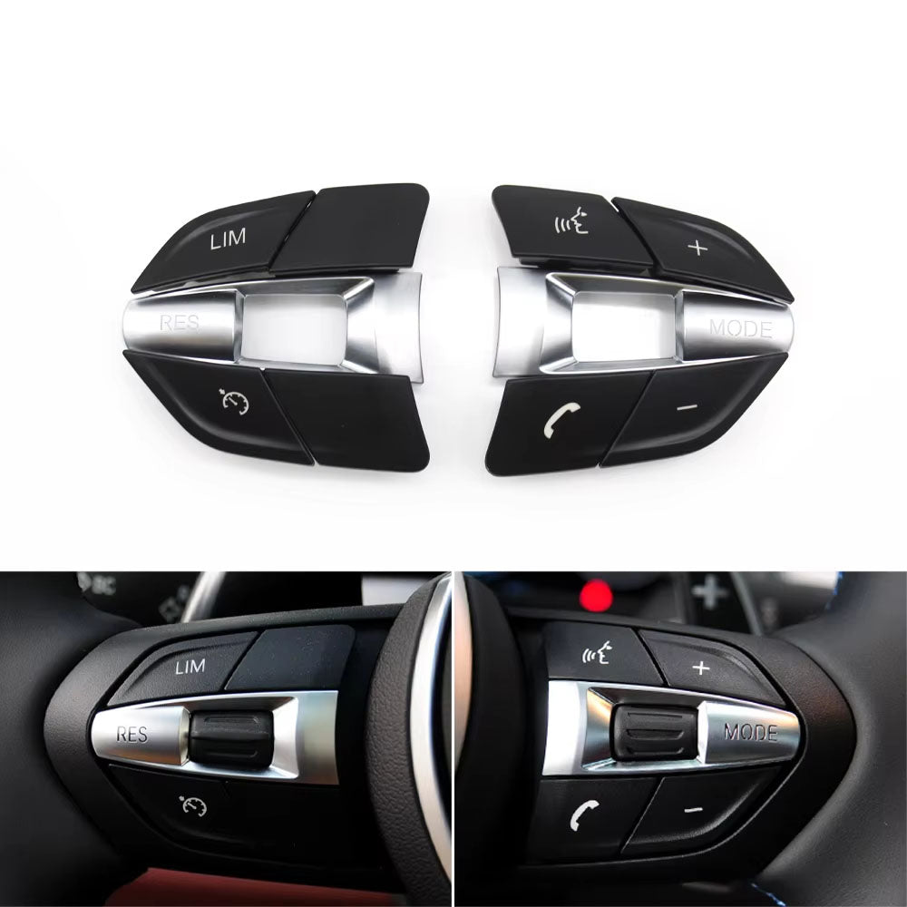 Car M Sport Steering Wheel Multifunction Buttons Knob For BMW F10 F11 F30 F31 F34 F01 F02 F06 F12 F25 F26 F15 F16 M2 M3 M4 M5