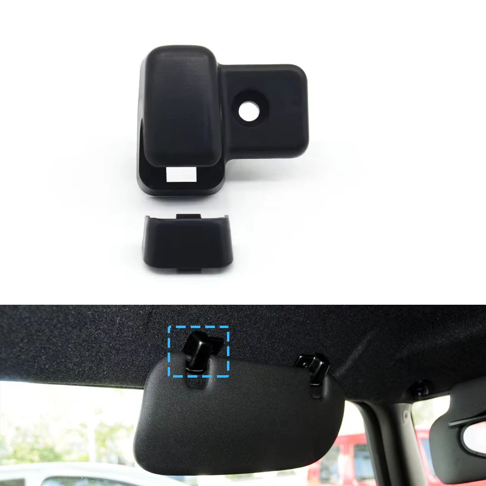 Car Roof Side Sun Visor Fixing Buckle Retainer Hook Fastener Clip Holder Bracket For BMW Mini Cooper R55 R56 R60 2007-2014