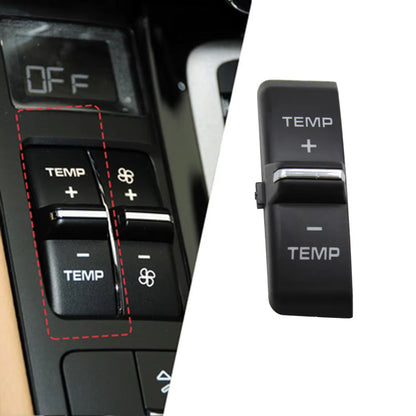 Front Console Air Conditioning Temperature Ventilation Volume AC Button Caps For Porsche Cayenne 7P5 Panamera 970 Macan 95B
