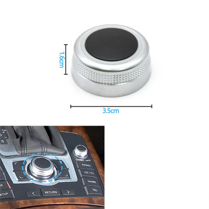 Car Audio Volume Radio Knob Multimedia Navigation Adjustment Control Switch Knob For Audi A6 A7 C6 C7 C8 Q7 Q8 A8 4F0919070