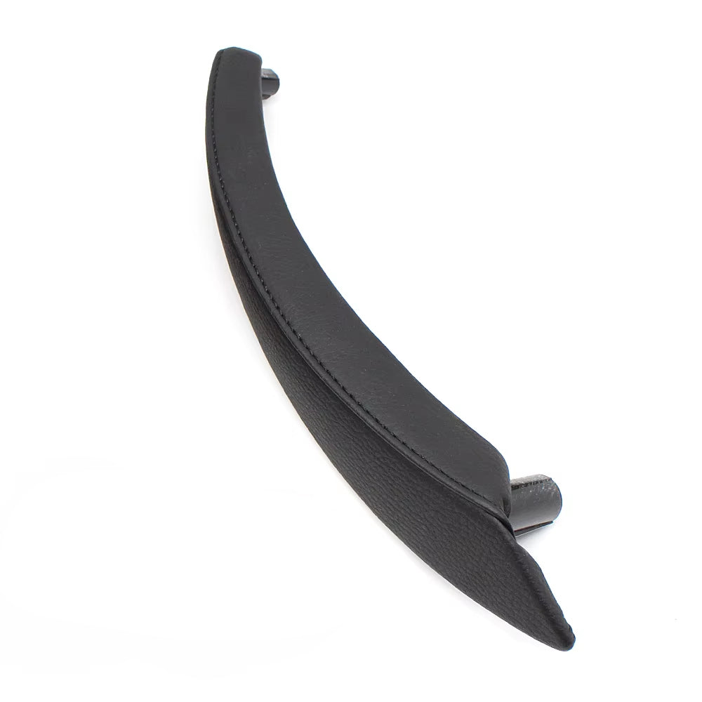 Left Right Interior Passenger Door Pull Handle Leather Outer Cover Replacement For BMW X5 X6 E70 E71 E72 2007-2014