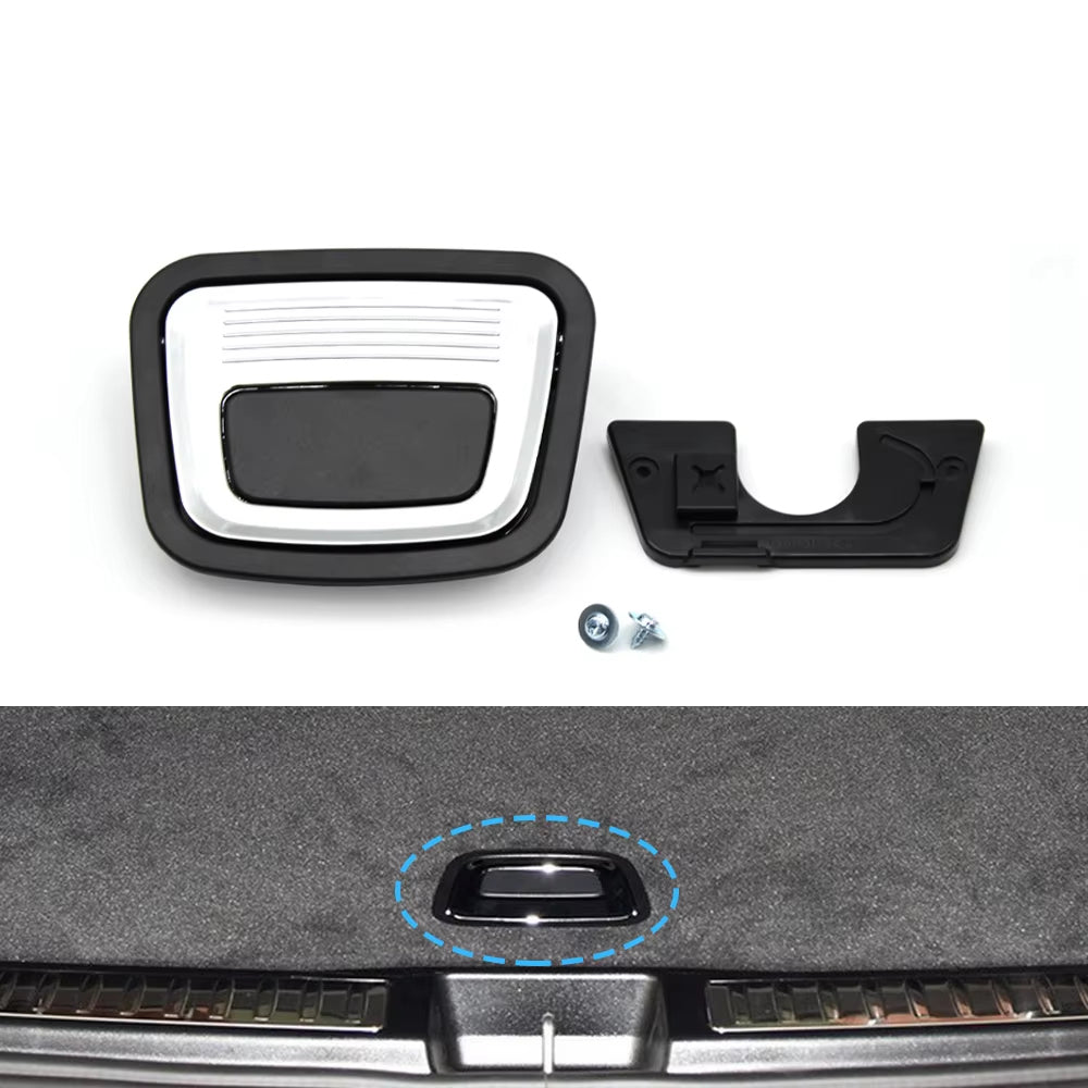 Car Rear Trunk Mat Carpet Handle For Mercedes Benz ML GL GLE GLS Class W166 W292 ML300 GL450 GLE320