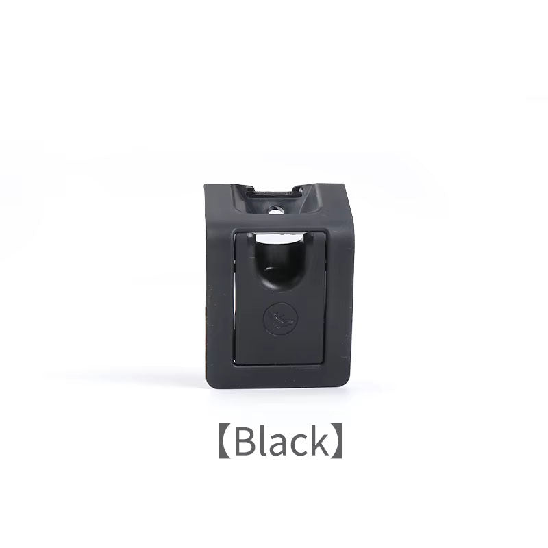 Car Rear Child Seat Anchor Slot Trim Cover Button Black Isofix For Toyota Camry 2017 - 2024 Daihatsu Altis Avalon 2019 - 2022