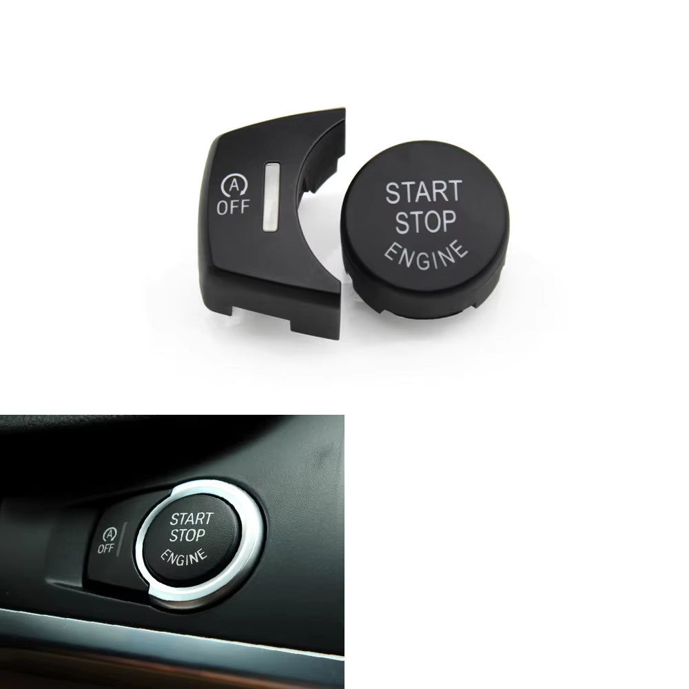 LHD RHD Car Engine Start Stop Button Switch Cover OFF Button For BMW X3 X4 X5 X6 F25 F26 F15 F16 61319291693,61319291694