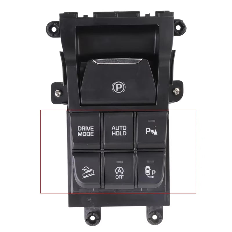 93300D30304X Electronic Hand Brake Switch Complete Flow Console Switch for Hyundai Tucson 2016-2020 93300-D30304X 93300D3030