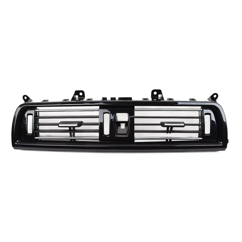 LHD RHD Piano Black Front Air Vents AC Outlet Panel Chrome For BMW 5 Series F10 F11 F18 520i 523i 525i 528i 535i