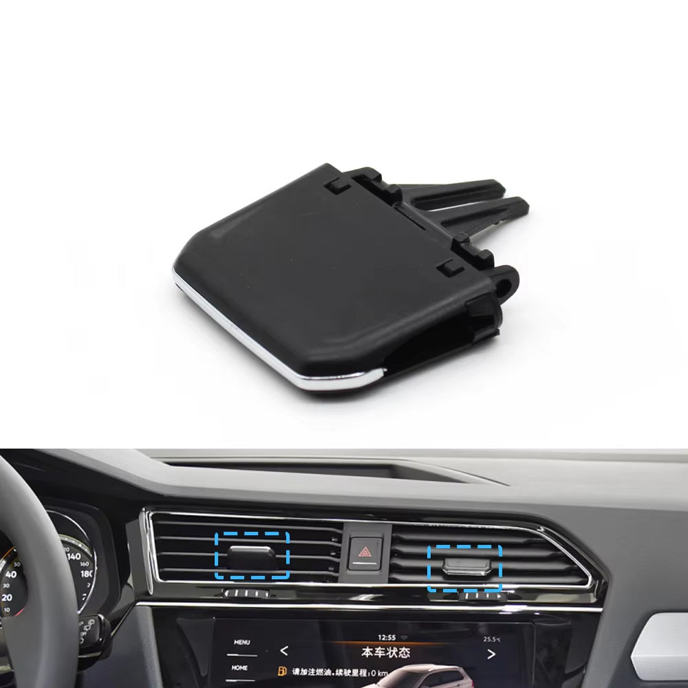 Car Front Air Conditioning AC Vent Grille Air Outlet Tab Clip Paddle Adjust Repair Kit For VW Volkswagen Tiguan 2017-2022