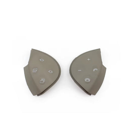 LHD RHD Car Steering Wheel Switch Control Button Trim Cover For Mercedes Benz E Class W211 E320 E350 E550 2003-2006