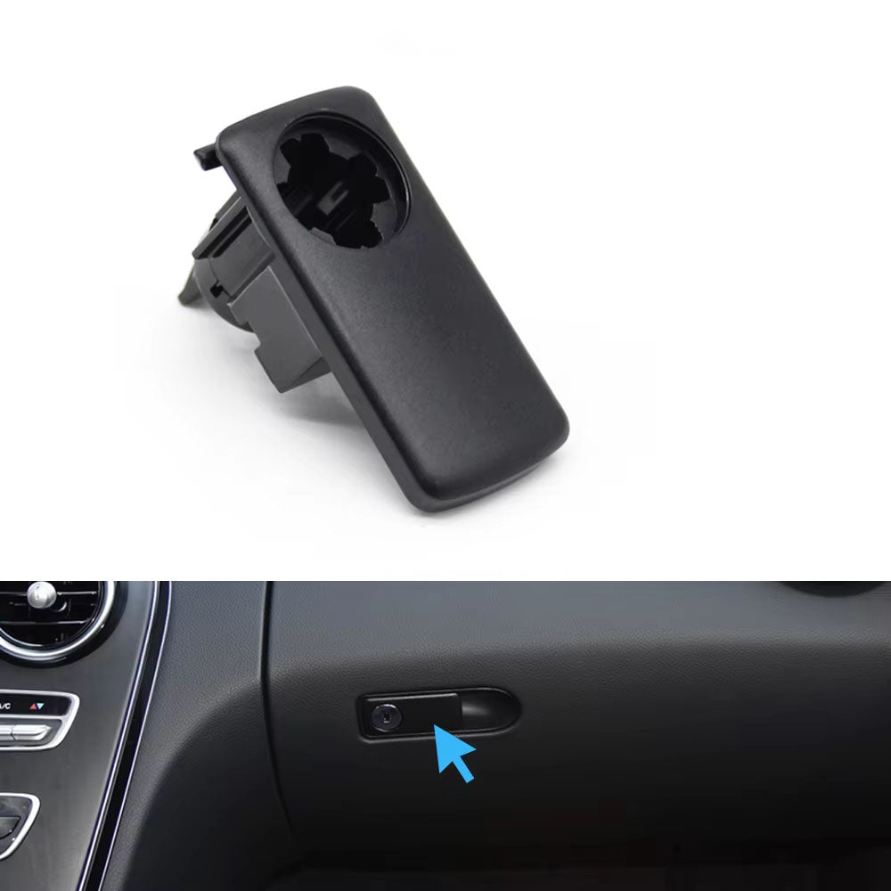 Car Glove Box Switch Handle Toolbox Compartment Lid Grip Lock For Mercedes BENZ C GLC V Class W205 W253 W447 W448 C200 GLC260