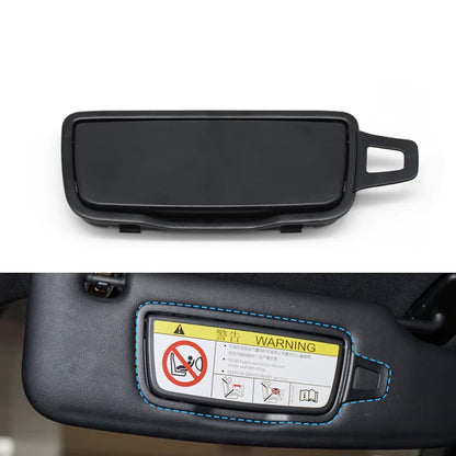 Car Left Right Sun Visor Vanity Mirror Cover Assembly For Porsche Boxster Cayman 911 981 982 991 718 982857551,982857551T