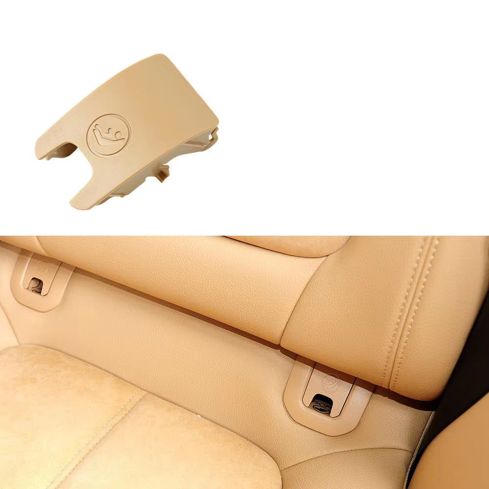 Rear Child Seat Safety ISOFIX Cover Restraint Hook Buckle Plate For Audi Q3 Macan 2013-2018 Replace 8U0887187 Auto Accessories