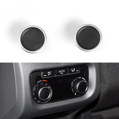 A/C Knob Button Rear Air Conditioning Panel Switch Car Rear Air Conditioning Control Panel Knob Cover 7N0907049C for VW Sharan