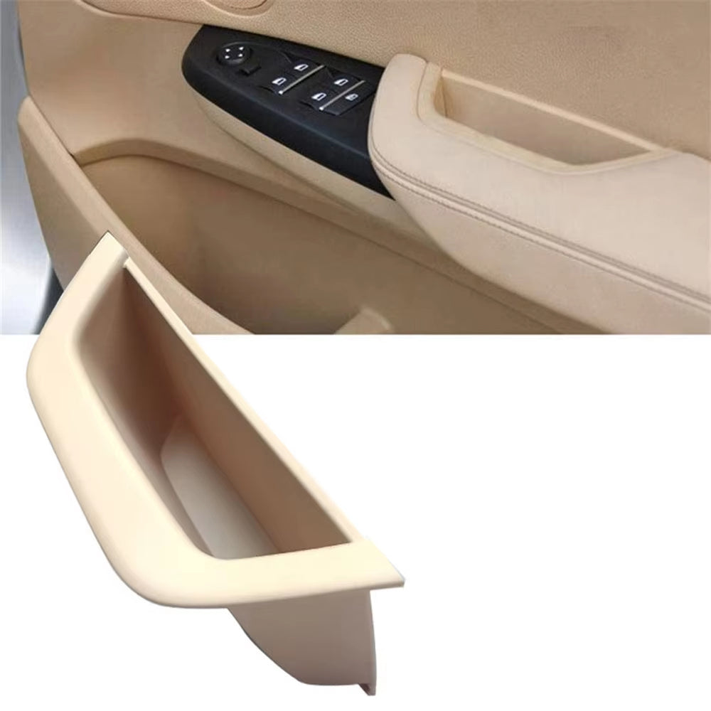 LHD RHD Interior Passenger Door Pull Handle Leather Cover With Inside Handle Assembly For BMW X3 X4 F25 F26 2010-2016