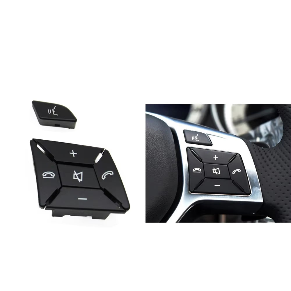 W204 Car Steering Wheel Switch Multi-functional Button For Mercedes BENZ C E A GLK Class X204 W212 W156 W246 W207 W117 W218