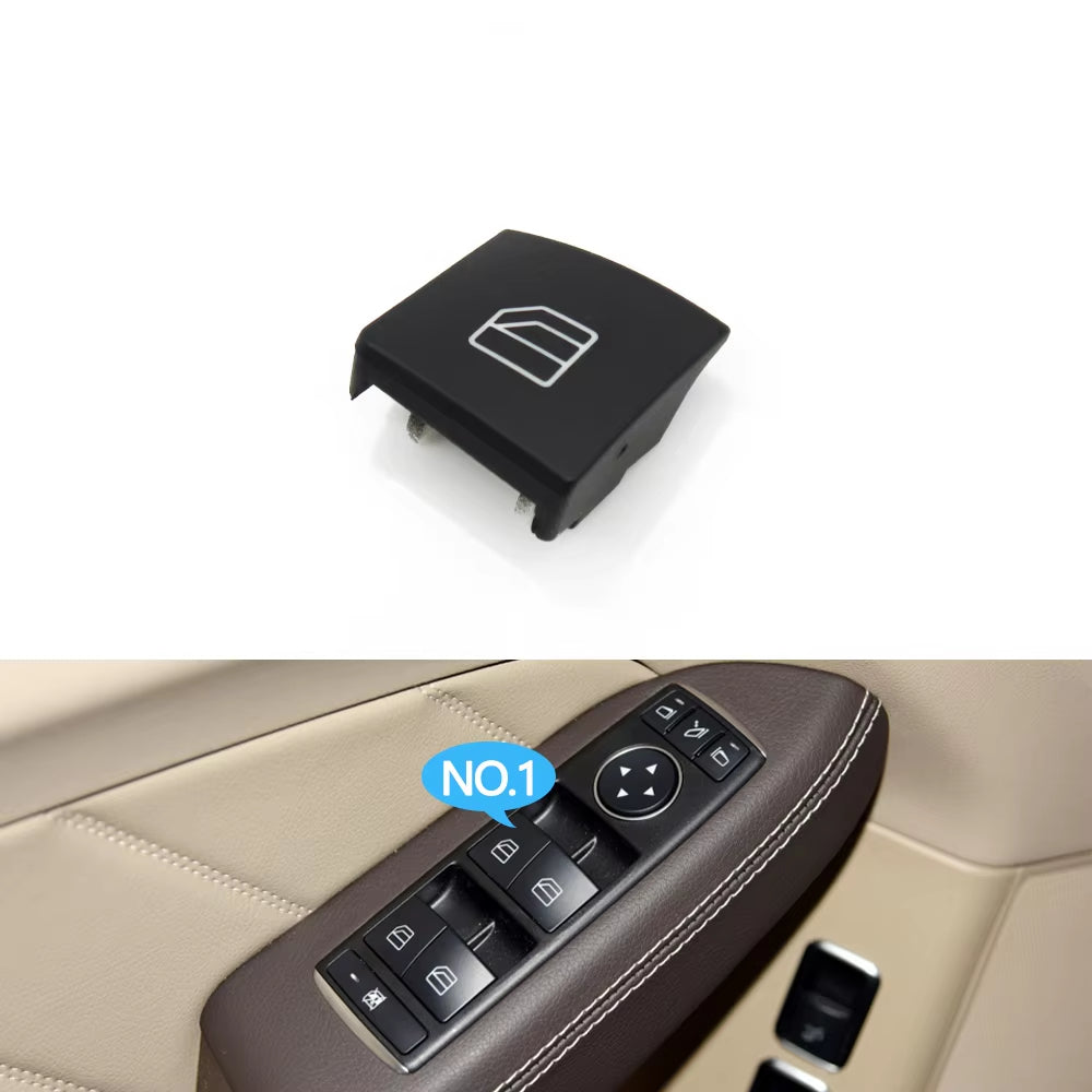 Car Window Switch Button Cover Cap For Mercedes Benz A B C E GLK GLA CLA W176 W246 W204 W212 X204 W156 W117 A2049055402
