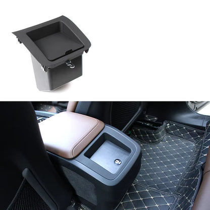 For Volvo XC60 XC90 V90 S60L S90L Rear Armrest Storage Tray Water Cup Rubber Bottom Pad Anti Slip Trim Mat Accessories 31389183