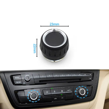 AC Heater Climate Control Switch Button Radio Volume Knob Cover For BMW 1 2 3 4 M4 Series F20 F21 F22 F87 F30 F31 F34 F32 F36