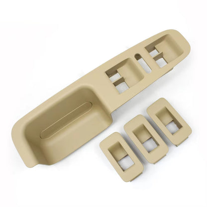 4PCS Set Car Front Rear Left Right Door Window Switch Cover Panel Trim Replacement For VW Volkswagen Touareg 2003-2010