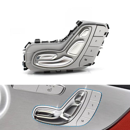 Car Front Seat Backrest Headrest Adjust Switch Memory Button For Benz C E GLC CLS EQC Class W205 W253 W213 W257 W293 2139059803