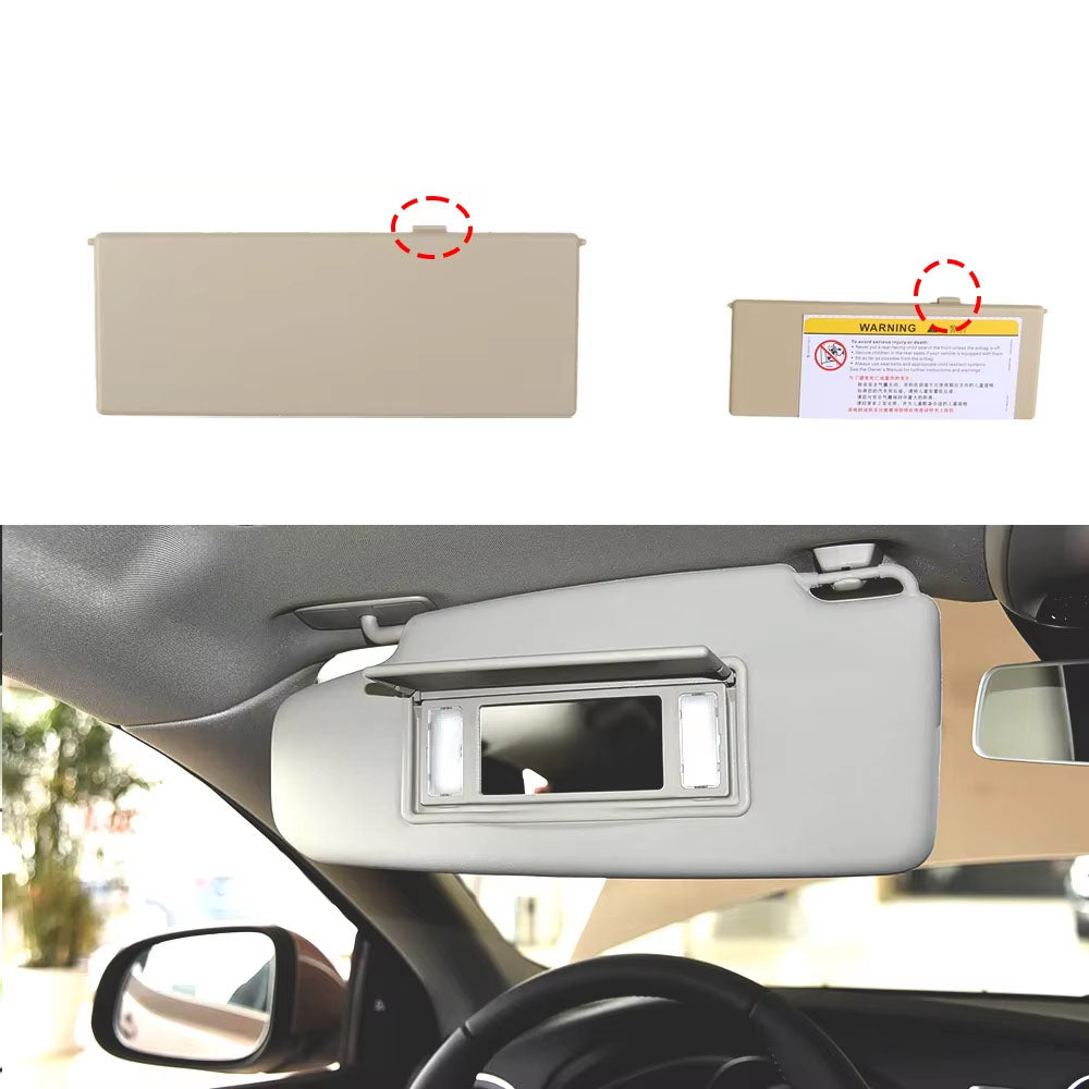 Single Camera Interior Rearview Mirror Makeup Mirror Sun Visor Car Sunshade for Volvo V40 S60 Auto Interior Accessories Kit
