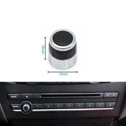 Car Radio Volume Knob Rotary Button Switch Setting Cover Cap For BMW X3 X4 F25 F26 2011-2017 61319351155